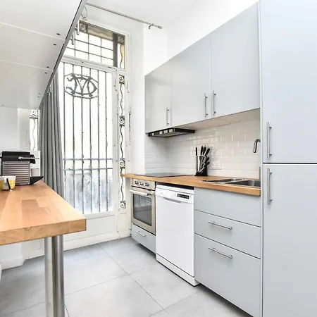 Cozy - 1br-6p - Madeleine Apartamento *